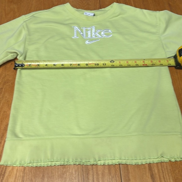 Nike Kids Light Green Sweatshirt - Picture 3 of 5